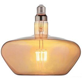 Зображення  Світлодіодна лампочка Horoz Electric Filament Ginza 8W 2200K E27 620Lm Amber з цоколем E27
