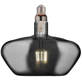 Зображення  Світлодіодна LED лампочка Horoz Electric Filament Ginza 8W 2400K E27 250Lm Titanium
