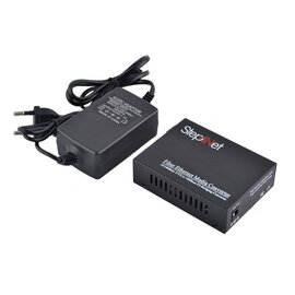 Изображение  Медиаконвертер Step4Net MC-A-0,1-1SM-1310nm-20, Длина волны: 1310 нм