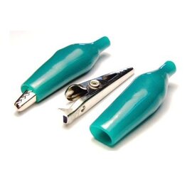 Изображение  Зажим тестерный  Voltronic YT-CTC/58BGn L52mm Green