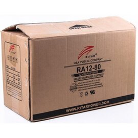 Изображение 3 Свинцово-кислотный аккумулятор Ritar RA12-80, 12V 80.0Ah, Емкость (Ач): 80 Ач