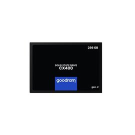 Изображение  Накопитель SSD GoodRAM CX400 Gen.2 256GB 2.5 SATAIII TLC &mdash; PR-CX400-256-G2, Емкость накопителя: 256 ГБ