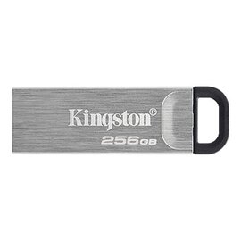 Зображення 2 USB флеш накопичувач Kingston DT Kyson 256GB USB 3.2 Silver/Black - DTKN/256GB