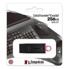 Зображення 3 Накопичувач USB Kingston DataTraveler Exodia Black/Pink 256GB USB 3.2 - DTX/256GB