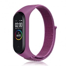 Зображення  Ремінець Xiaomi Mi Smart Band 5 BeCover Nylon Style для Xiaomi Mi Smart Band 5 Purple - 705429