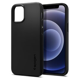 Зображення 3 Чохол Spigen для iPhone 12 mini Case Thin Fit, Black - ACS01739