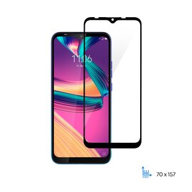 Зображення  Захисне скло 2E Basic для TECNO Spark 4 Lite (BB4k), 2.5D FCFG, black border - 2E-TC-SP4L-SMFCFG-BB