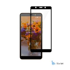 Зображення  Захисне скло 2E Basic для Tecno POP 3 (BB2), 2.5D FCFG, black border - 2E-TC-POP3-SMFCFG-BB