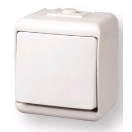 Зображення  Вимикач ETI VHE-1 White &mdash; 4668000 без підсвітки