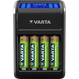 Зображення 2 Зарядка  Varta LCD Plug Charger+4xAA 2100 mAh - 57687101441 універсальна