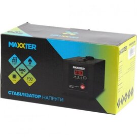 Изображение 3 Стабилизатор напряжения Maxxter MX-AVR-E500-01 500 ВА