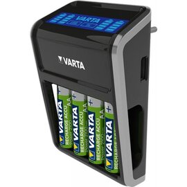 Зображення 3 Зарядка  Varta LCD Plug Charger+4xAA 2100 mAh - 57687101441 універсальна