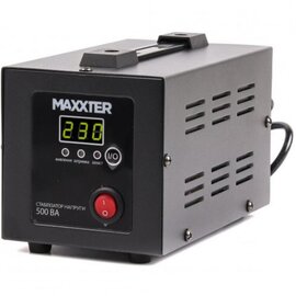 Изображение  Стабилизатор напряжения Maxxter MX-AVR-E500-01 500 ВА