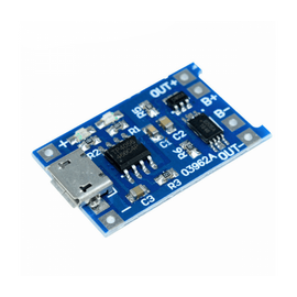 Зображення  Контролер заряду Voltronic 18650, 1А, micro-USB