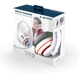 Зображення 5 Навушники Gembird MHS-03-WTRD