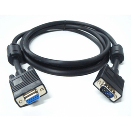 Изображение  Кабель мультимедийный Merlion VGA male to male, 10м Black &mdash; YT-VGA(M)/(M)3+4BL-10m