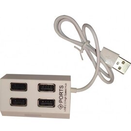 Изображение  USB Hub (хаб) Atcom TD4004 White