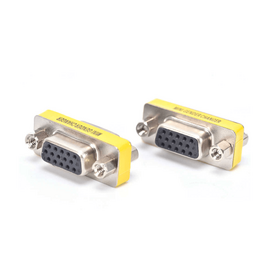Зображення  Перехідник Voltronic VGA F/F (мама-мама) - YT-A-VGA(F)/(F)