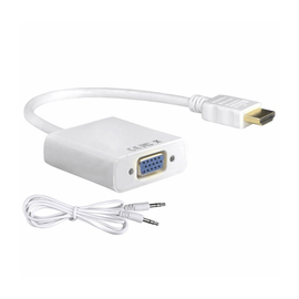 Зображення  Конвертер Voltronic YT-C-HDMI(M)/VGA(F)+AUX-W