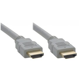 Изображение  Кабель мультимедийный REAL-EL HDMI-HDMI M/M v2.0 1м, Grey - EL123500045