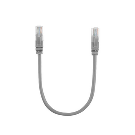 Зображення  Патч-корд кручена пара Ritar UTP Cat.5e (0,25 м) Cu Gray