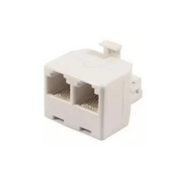 Зображення  Перехідник Tcom 2гн.(6р4с) white (1 шт.)