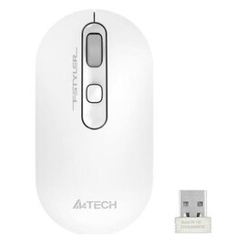 Зображення 2 Миша A4Tech FG20 USB White