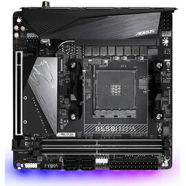Зображення  Материнська плата Gigabyte B550I Aorus Pro AX (sAM4, AMD B550, PCI-Ex16)