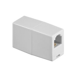 Зображення  З`єднувач Voltronic RJ11 6P6C FTP White