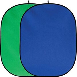 Зображення  Фон для фото Visico BP-028 2в1 Chroma Key green/blue