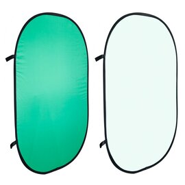 Зображення 2 Фон для фото Visico BP-028 2в1 Chroma Key green/white
