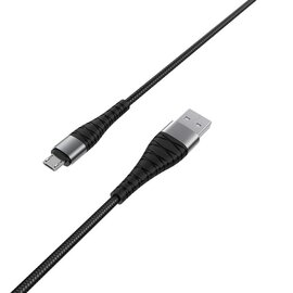 Изображение  Кабель Borofone BX32 Munificent Micro-USB 1m Black - BX32MB