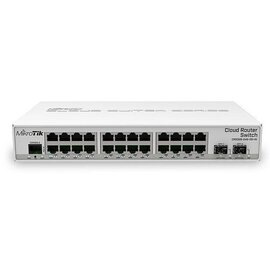 Изображение  Свитч MikroTik CRS326-24G-2S+IN