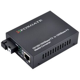 Зображення  Медіаконвертер FoxGate EC-Q-1G-1SM-1310nm-20, Довжина хвилі: 1310 нм