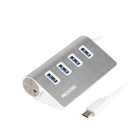 Зображення  USB Hub (хаб) Maxxter HU3С-4P-01