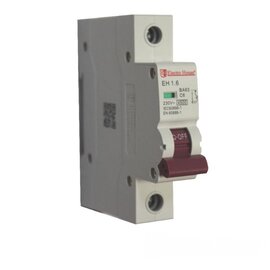 Зображення  Автоматичний вимикач ElectroHouse EH-1.6 1Р 6А (4.5кА)