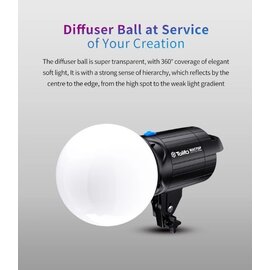 Изображение 4 Tolifo globe diffuser 200mm Bowens