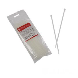 Изображение  Стяжки ElectroHouse EH-K-003, 3х200мм, white, 100 шт.