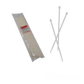 Зображення  Стяжки ElectroHouse EH-K-016, 5х500мм, white, 100 шт.