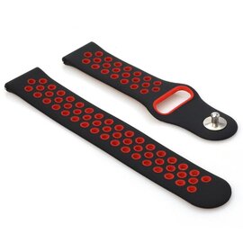 Зображення 2 Ремінець  BeCover Nike Style для Amazfit Black-Red - 7705812