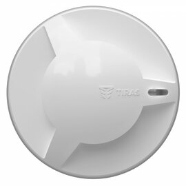 Зображення 2 Датчик диму Tiras Detecto SMK110 White накладний, Колір: білий