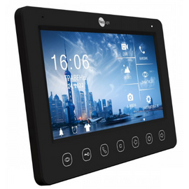 Зображення 2 Відеодомофон NeoLight Kappa+ HD Black сенсорні кнопки, Колір корпусу: чорний