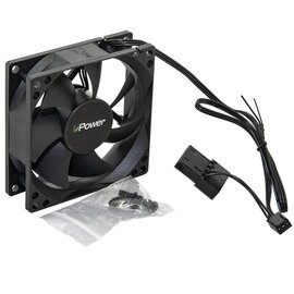 Изображение  Охлаждение для корпуса UPower UP8025HB34.16 80мм, 3pin+Molex