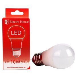 Зображення 2 LED лампочка ElectroHouse EH-LMP-12403 G45 10W 4100K E27 на