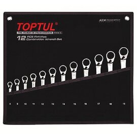 Изображение  Гаечный ключ Toptul 8-19мм 12шт. - GPAQ1203