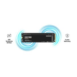 Изображение 5 Накопитель SSD Samsung 980 EVO series 500GB M.2 PCIe Gen 3.0 x4 &mdash; MZ-V8V500BW, Емкость накопителя: 500 ГБ