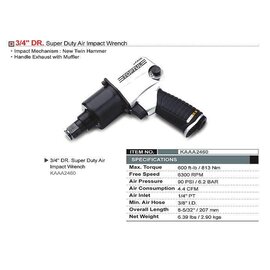 Изображение 2 Пневмоинструмент Toptul KAAA2460