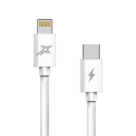 Изображение  Кабель Grand-X USB Type-C - Lightning, Power Delivery, 20W, 1м, White - CL-07