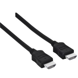 Изображение  Кабель мультимедийный Hama HDMI - HDMI 1.50 m Black - 00205000