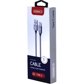 Изображение 3 Кабель Intaleo CBGNYT1 USB-USB Type-C 2м Grey - 1283126489136